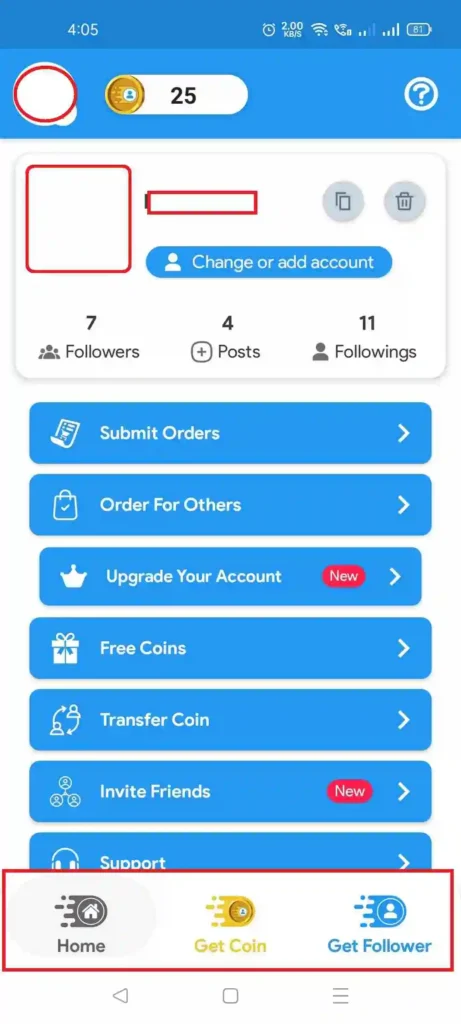 Niva followers step 6